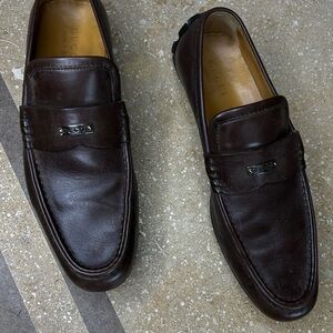 Gucci Men's Brown Leather Loafers